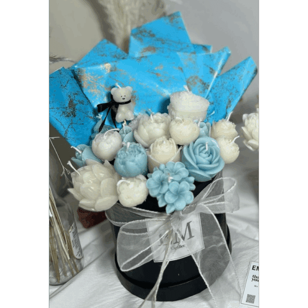 Blue and Ivory Tones