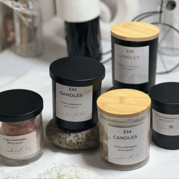 Hidden Message Candle Jar