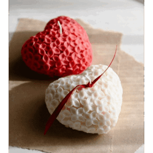Heart Bubble Candles