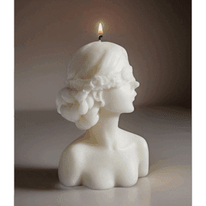 Lady Bust Candle