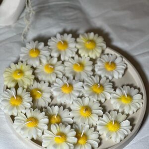 Mini Daisy Flower Candle