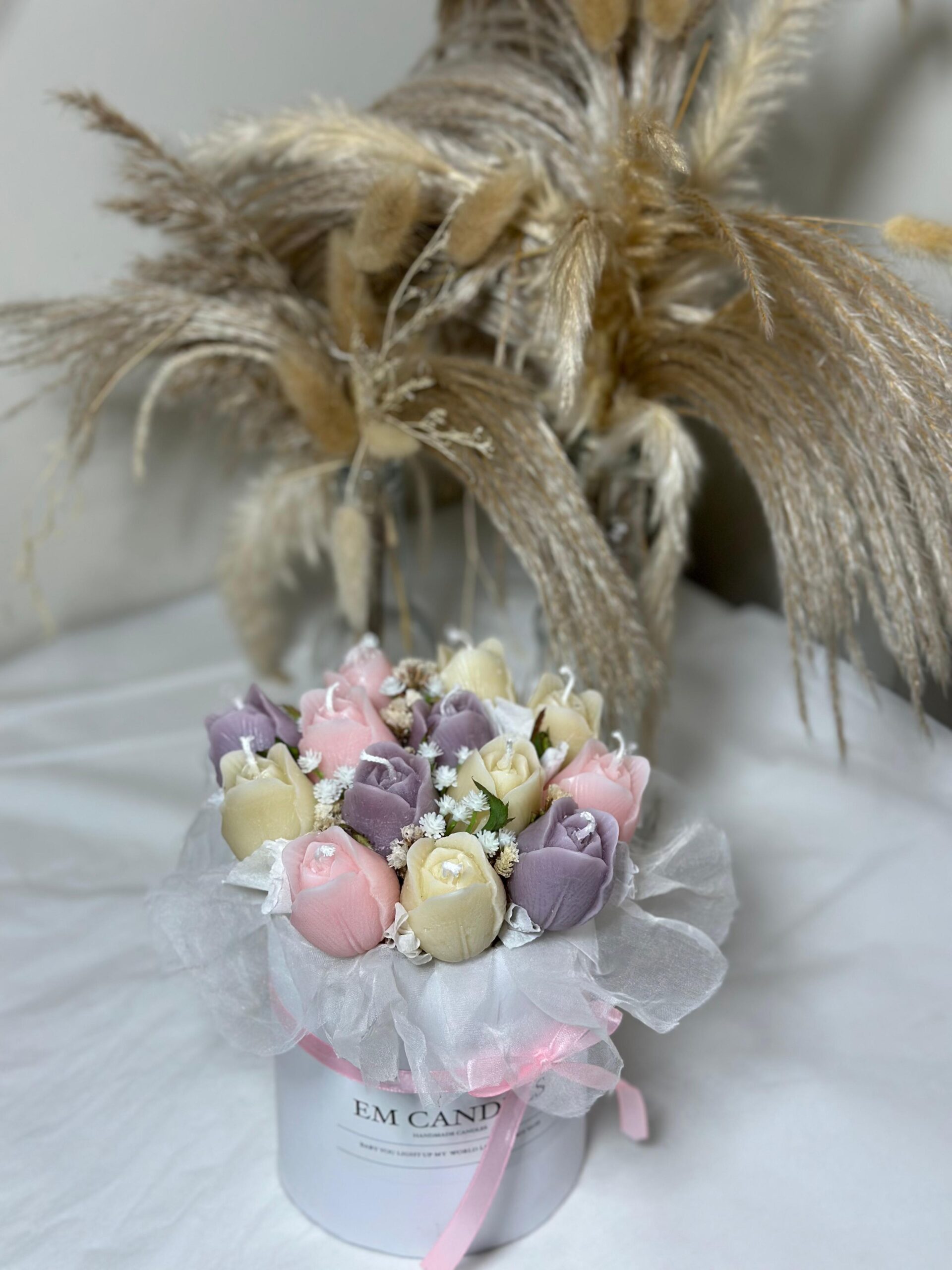 Soft Pastel Tulip Bouquet - Image 2