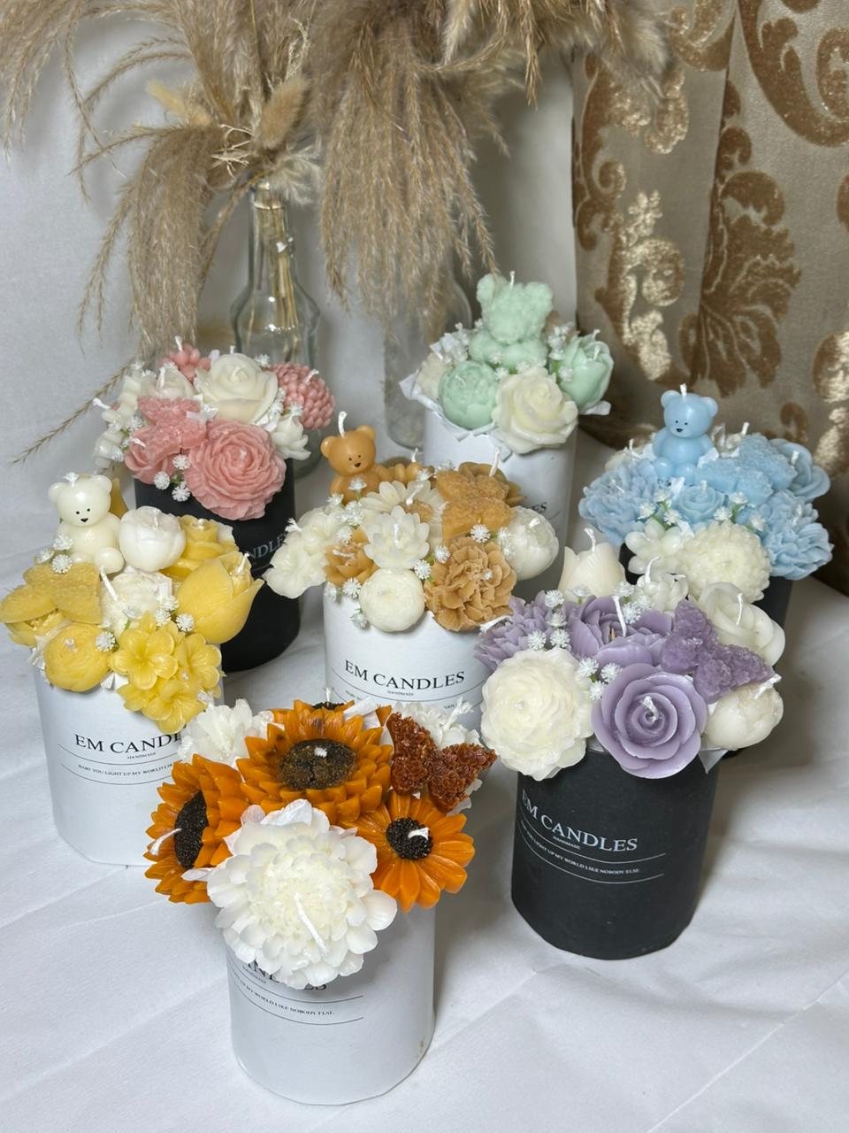 Scented Candle Bouquets